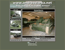 Tablet Screenshot of andreaslarka.net